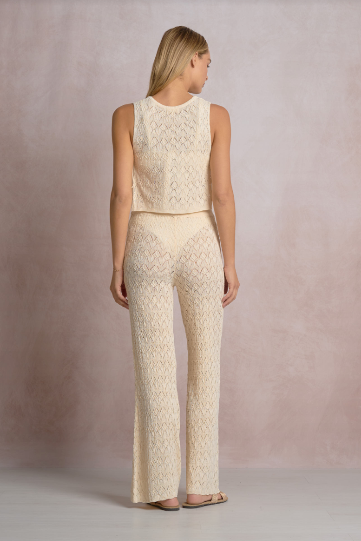 Elan Knit Top with Tie Detailing