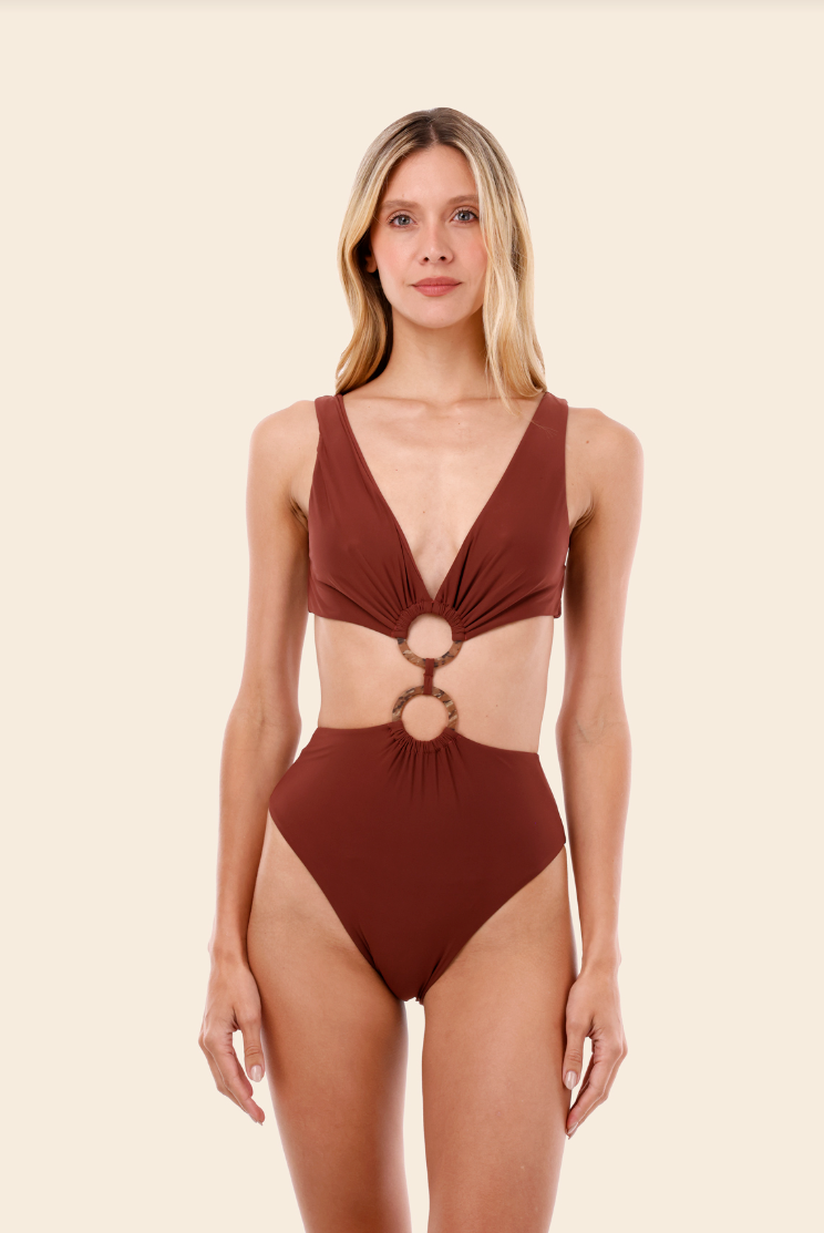 Malai Barn Red Danza One Piece