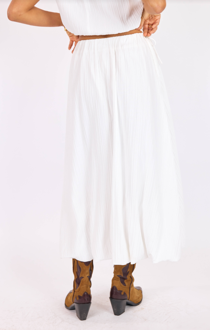 Sage the Label Deja Vu Bubble Maxi Skirt