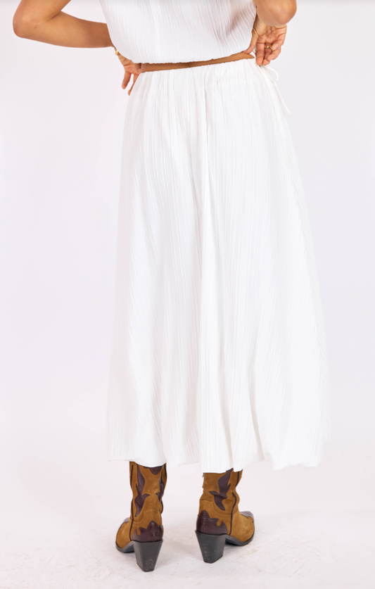 Sage the Label Deja Vu Bubble Maxi Skirt