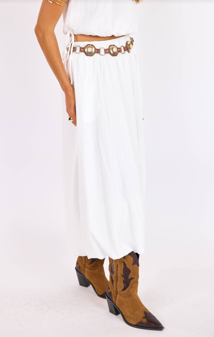 Sage the Label Deja Vu Bubble Maxi Skirt