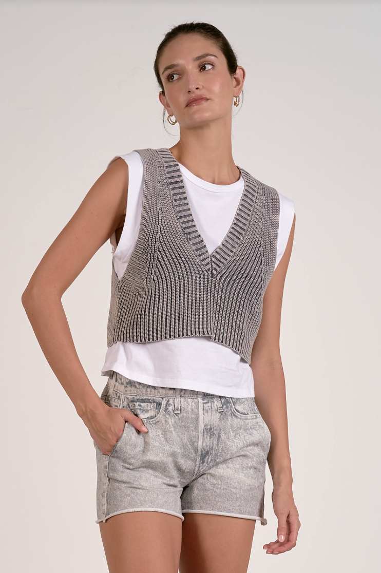 Elan Sweater Layer Top