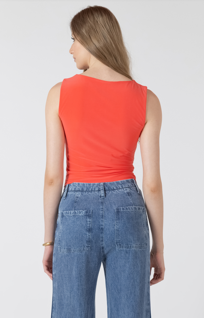 Dex Shirred Detail Tank