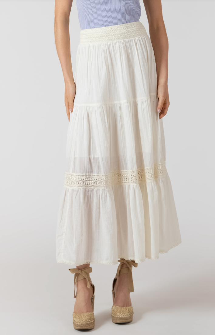 Dex Crochet Maxi Skirt