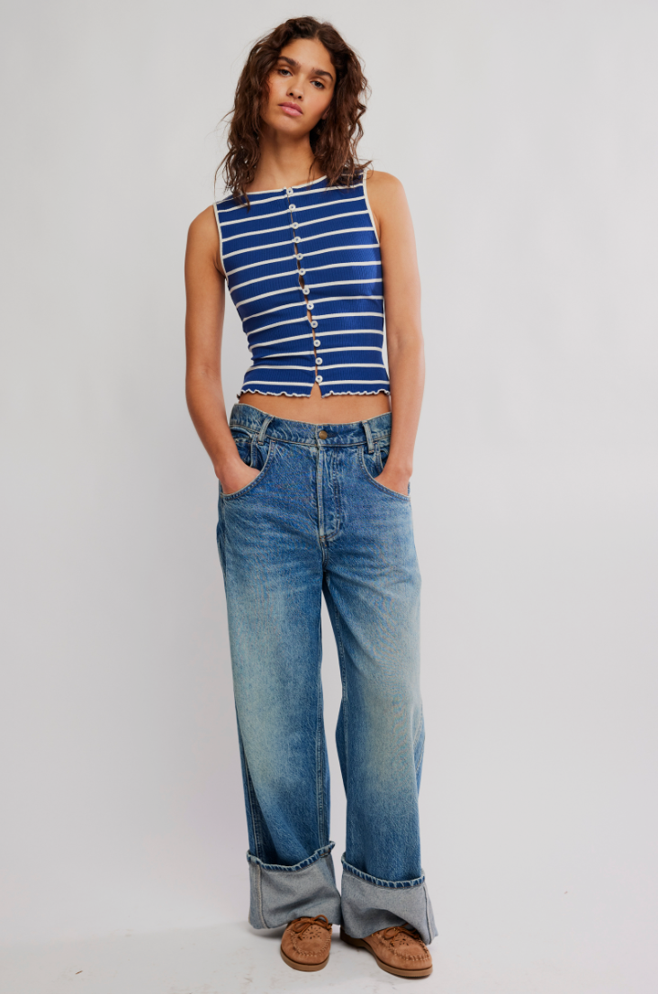 Free People Tilly Striped Tank