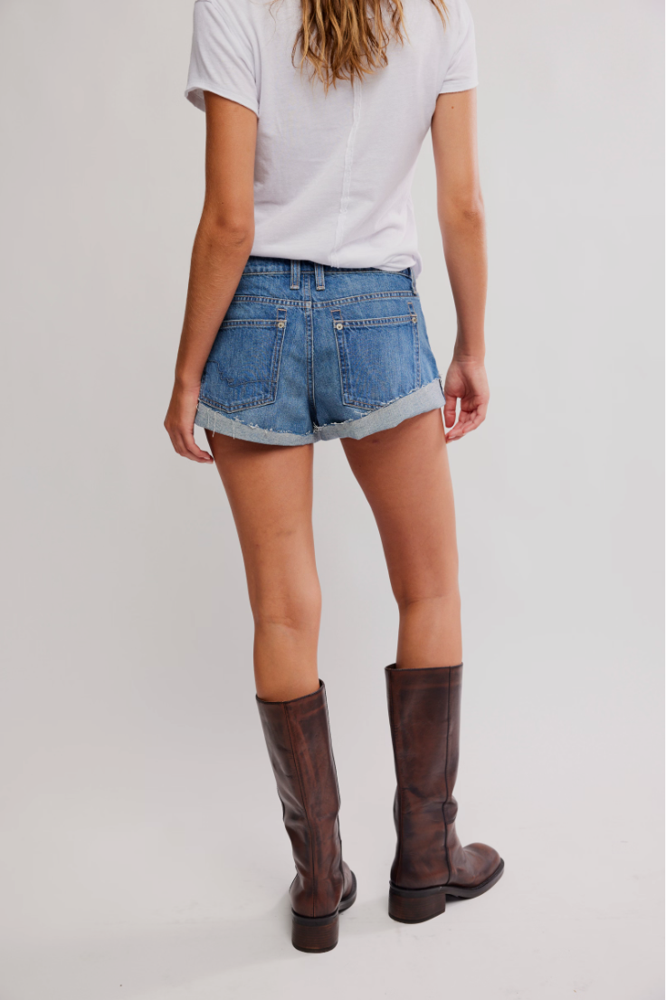 Free People Cali Cuffed Shorties