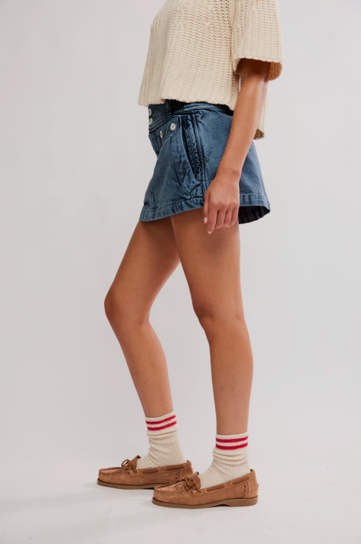 Free People Dream Weaver Micro Skirt