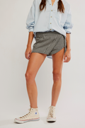 Free People Georgie Gingham Micro Skort