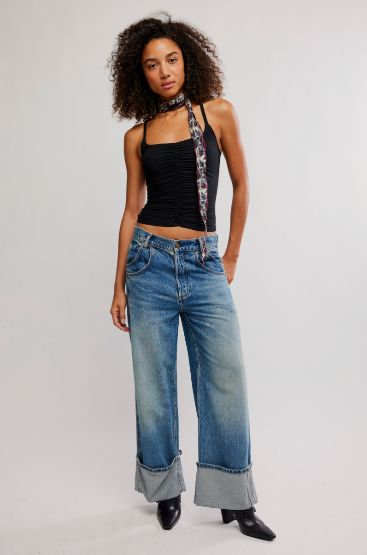 Free People Shimmer Shimmer Cami Solid