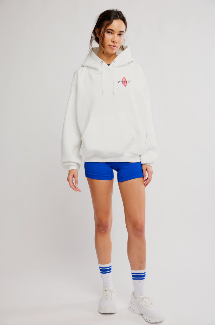 Free People Final Call Front Logo Hoodie