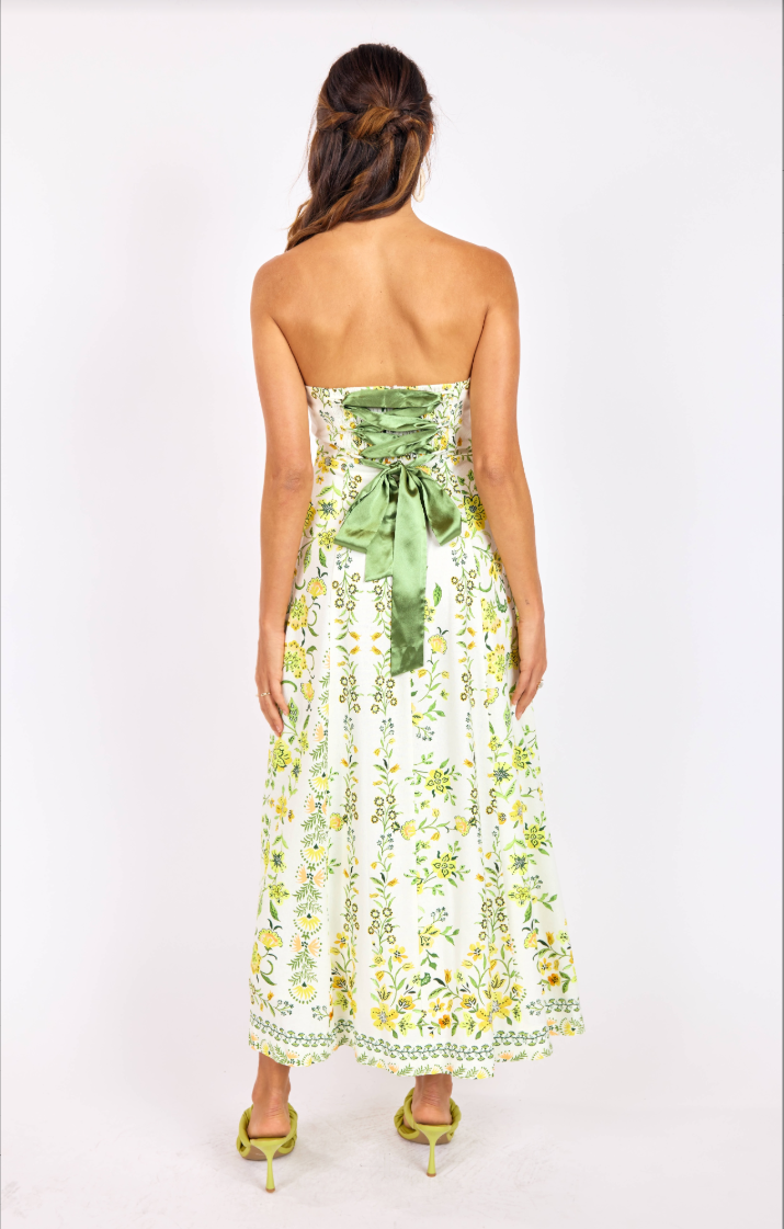 Sage the Label Dandelion Dreams Tube Maxi Dress