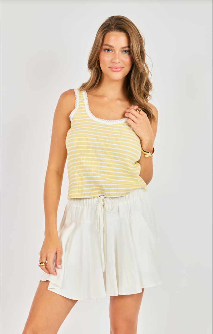 Sadie & Sage Dejavu Stripe Tank