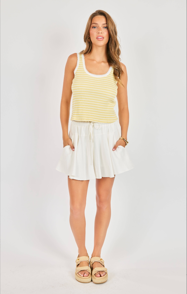 Sadie & Sage Dejavu Stripe Tank