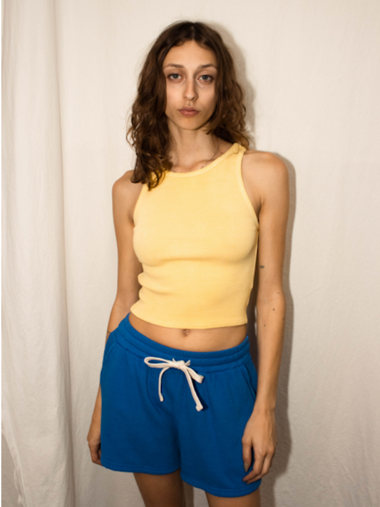 People of Leisure Sage Rib Tank