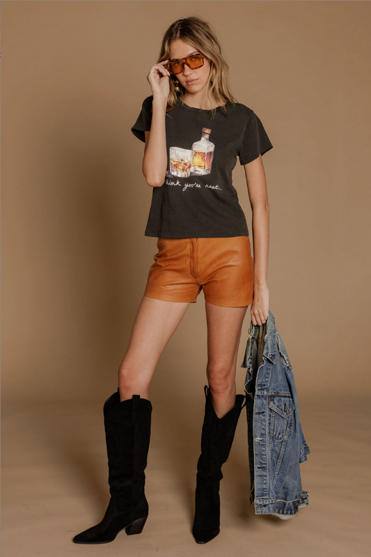 All Us I Think Your Neat Slim Tee