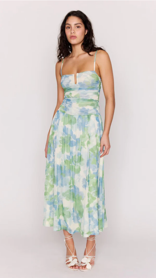 Mink Pink Carrie Mesh Maxi Dress