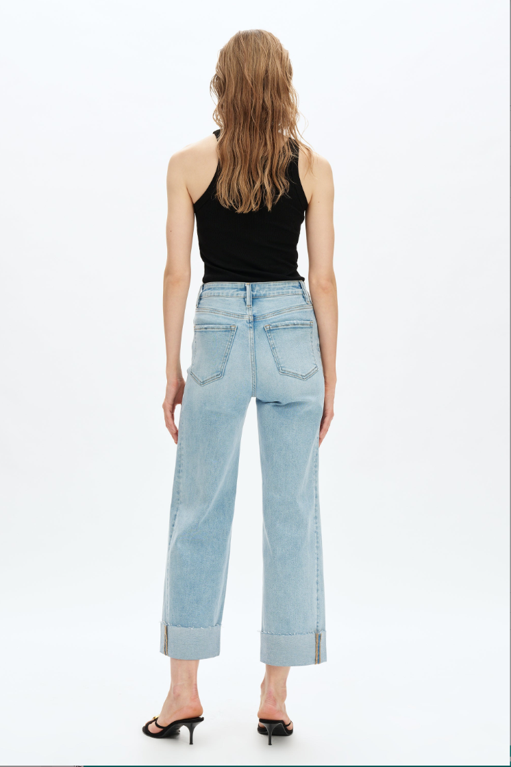 Zephyrine High Rise Wide Leg Jeans