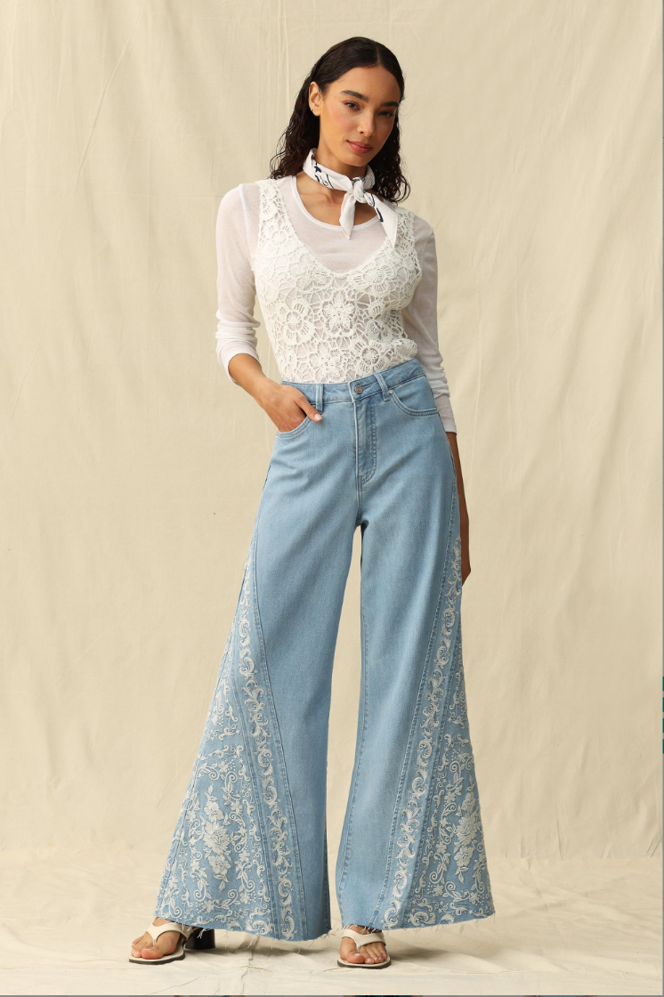 High Rise Flare Jeans