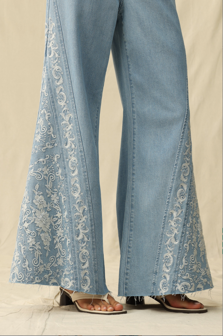 High Rise Flare Jeans