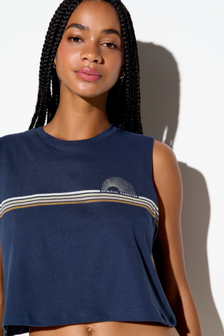 Spiritual Gangster Rays Spirit Crop Tank