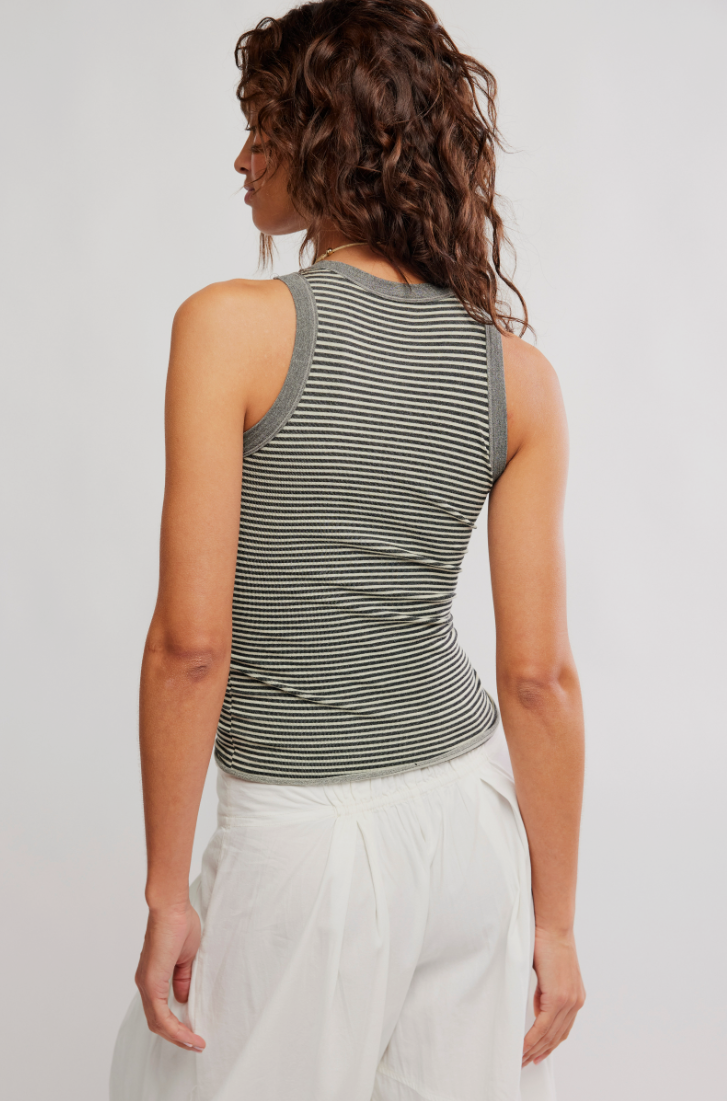 Free People So Soft Smls Stripe Tank
