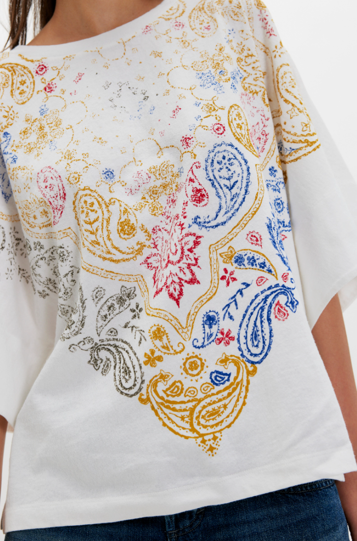 Free People Heirloom Printed Tee