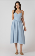 Dex V Waist Maxi Dress