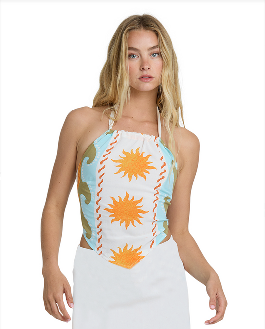 Billabong Tides Calling Wvn Hltr Top