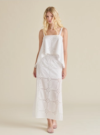 Steve Madden Ainslee Top in Eyelet