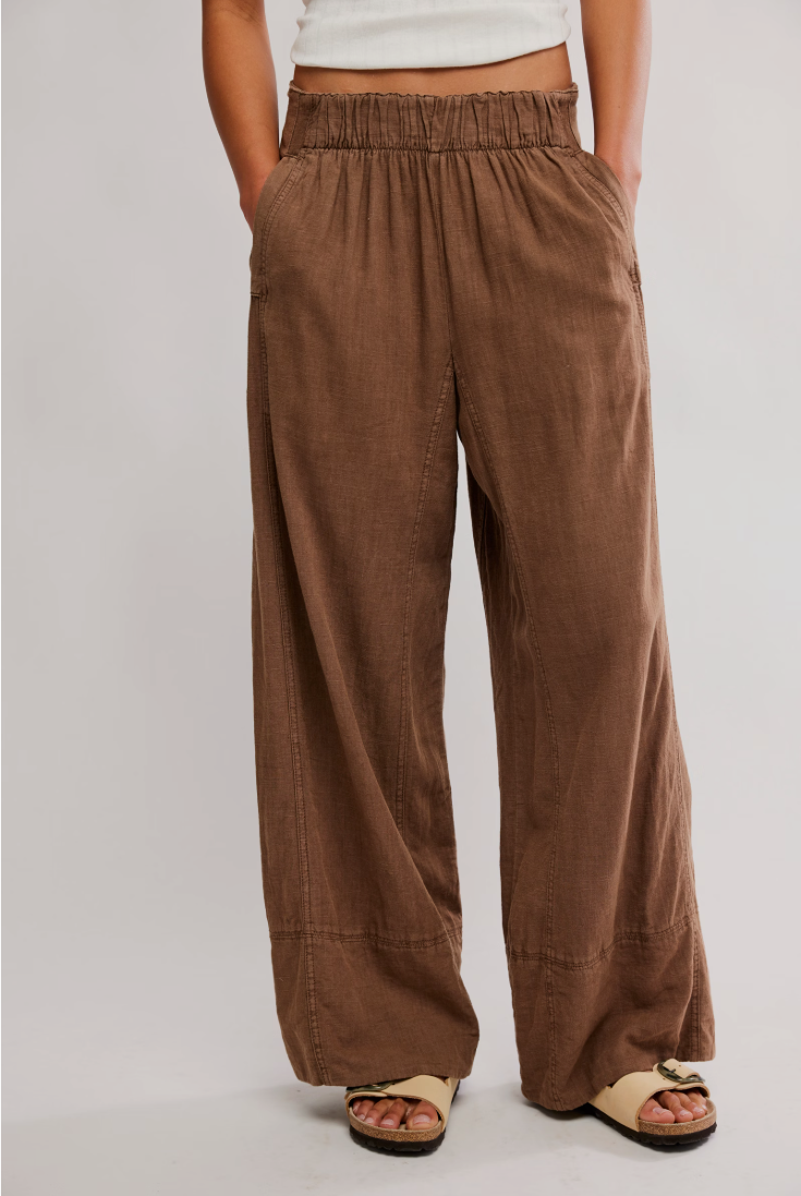 Free People Days End Linen Pull On