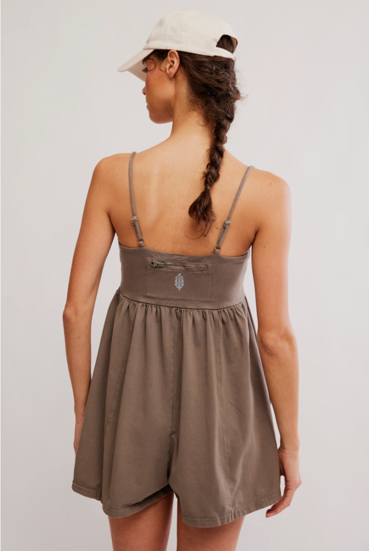 Free People Hot Shot Strappy Romper