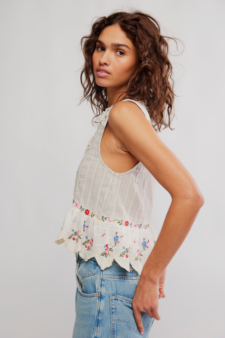 Free People Ellis Blouse