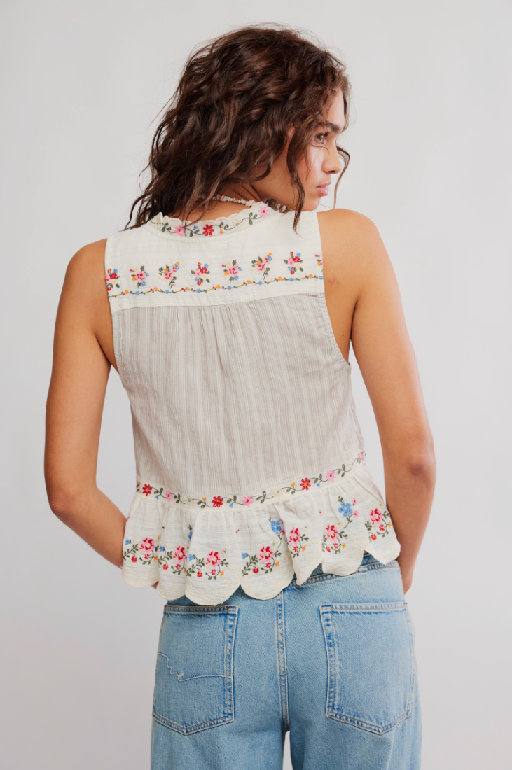 Free People Ellis Blouse