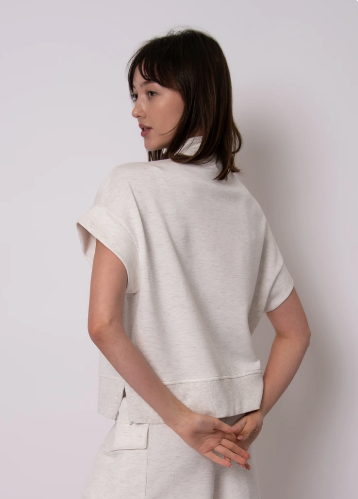 Dua Signature Soft Knit Half Zip Top