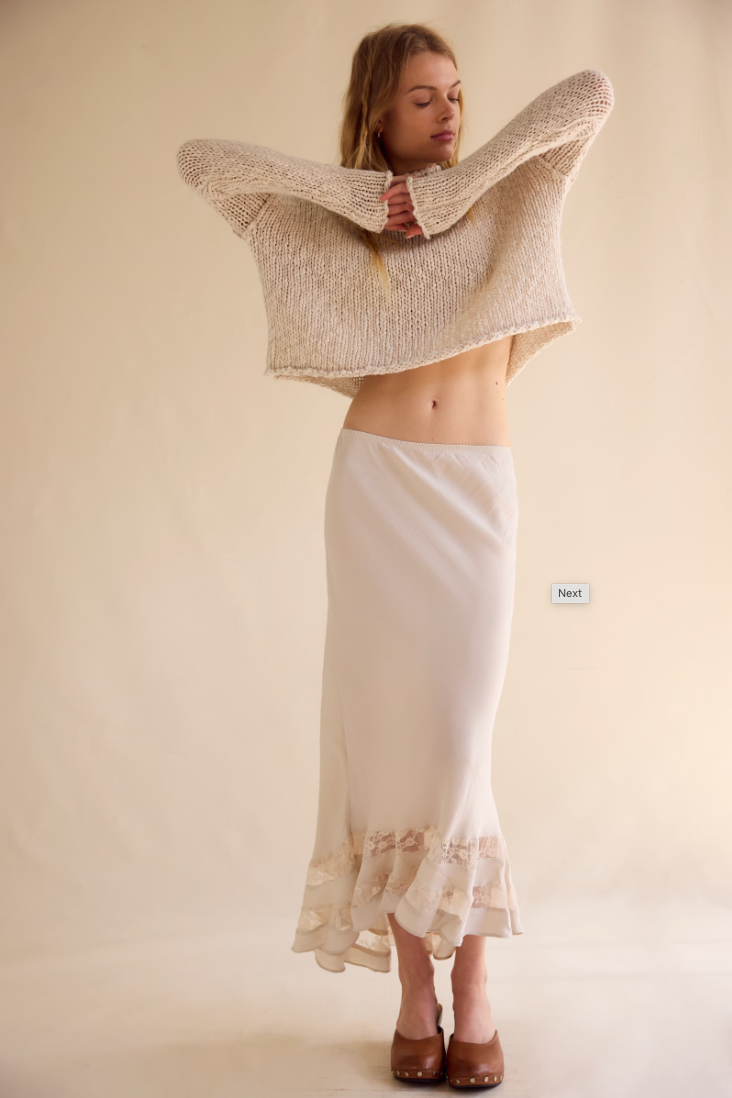 Free People Long Lost Lover 1/2 Slip