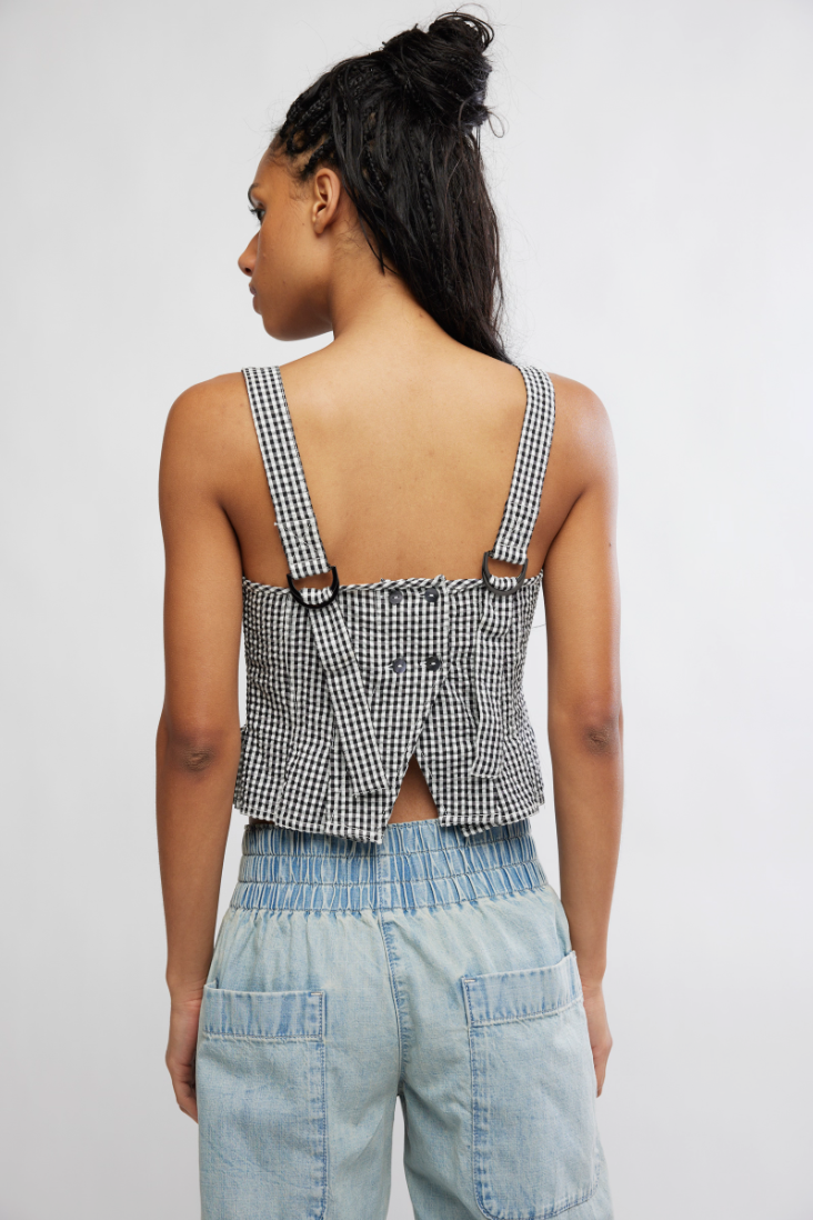 Free People Sunfaded Top