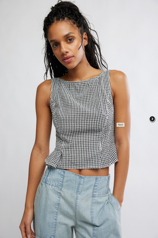 Free People Sunfaded Top