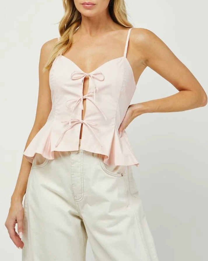Front Tie Cami