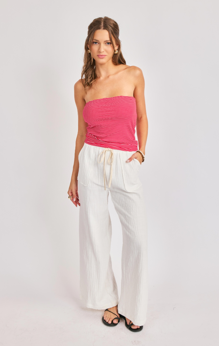 Sadie & Sage Jukebox Knit Tube Top