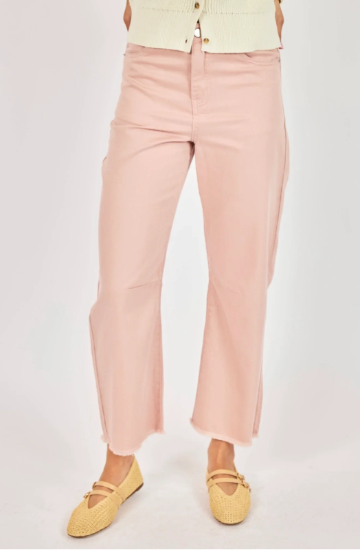 Sadie & Sage Judie Denim Barrel Pants
