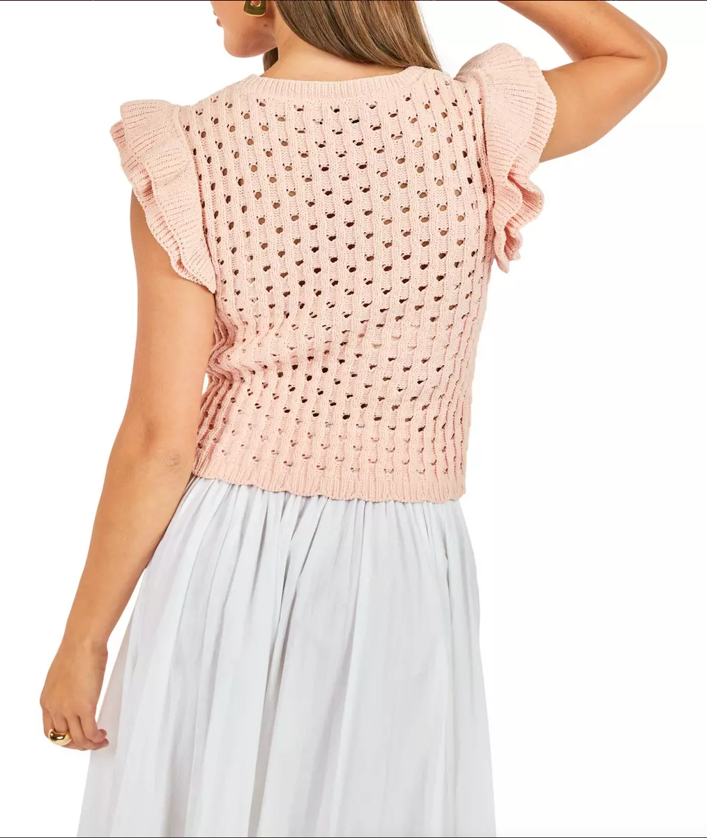 Sadie & Sage Miren Open Knit Sweater