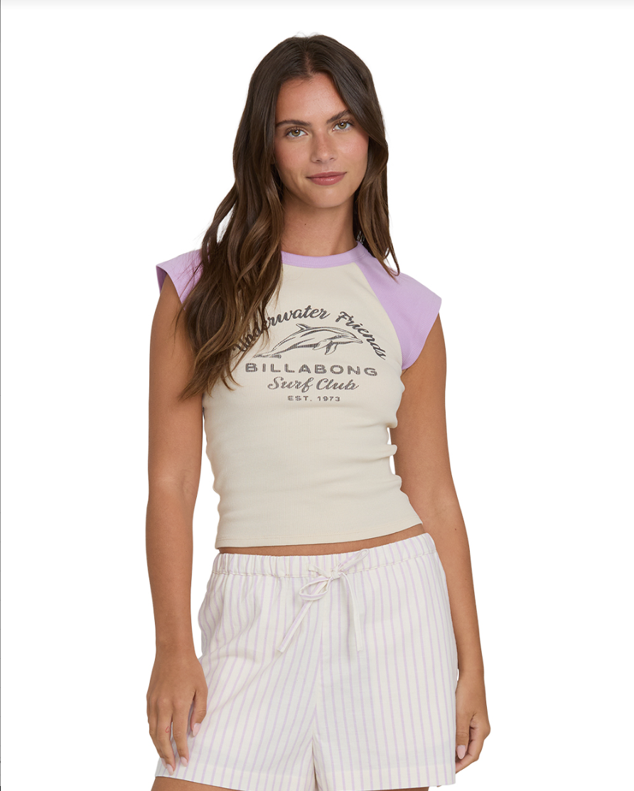 Billabong Horizon Ss Raglan Top