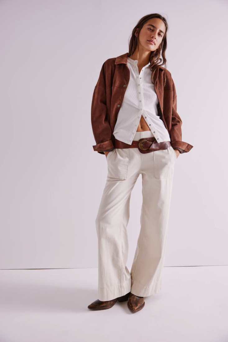 Free People Breezy Denim Pull On
