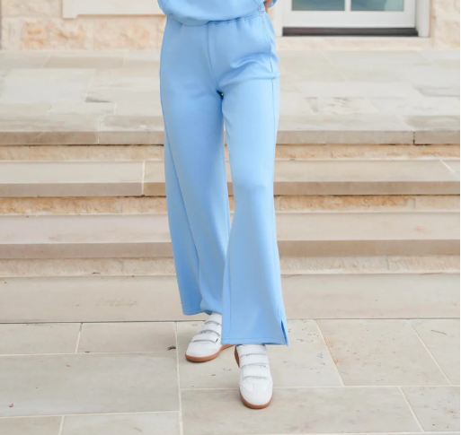 Vintage Havana Cloud Fleece Wide Leg Pant