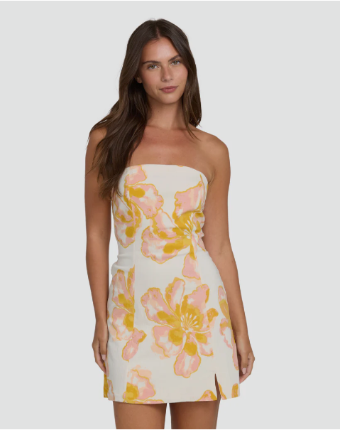 Billabong Floral Trippin Mini Dress