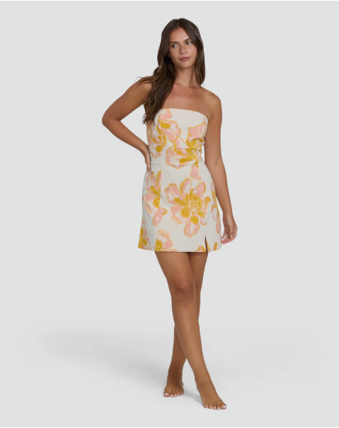 Billabong Floral Trippin Mini Dress