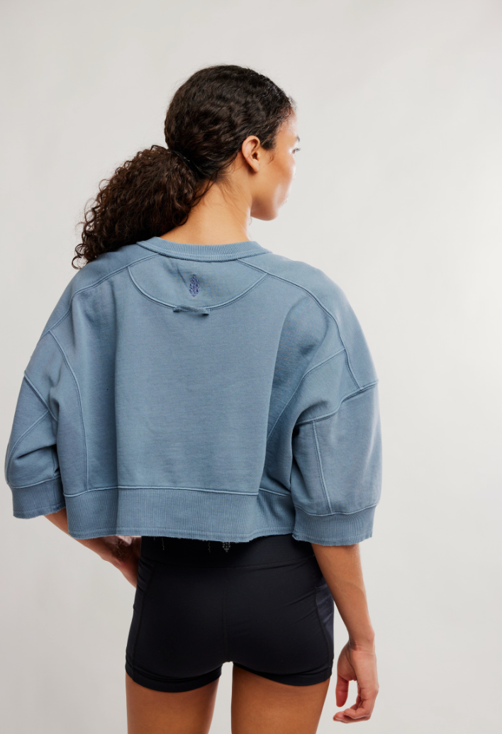 Free People Short Sleeve Intercept Pullover