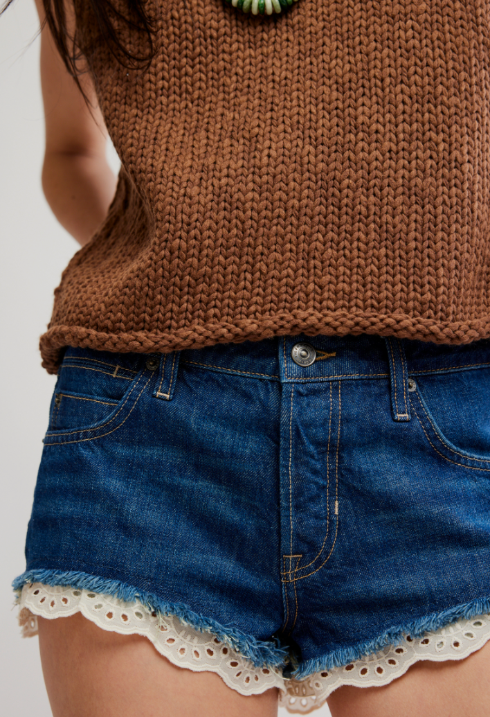 Free People Cali Lace Short