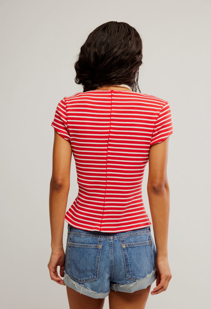 Free People Most Wanted Striped Cardigan