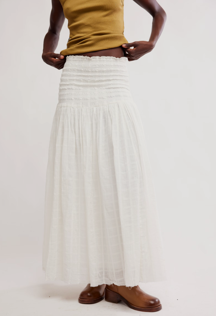 Free People Raven Solid Maxi
